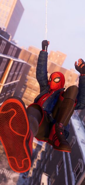 Flying Spiderman