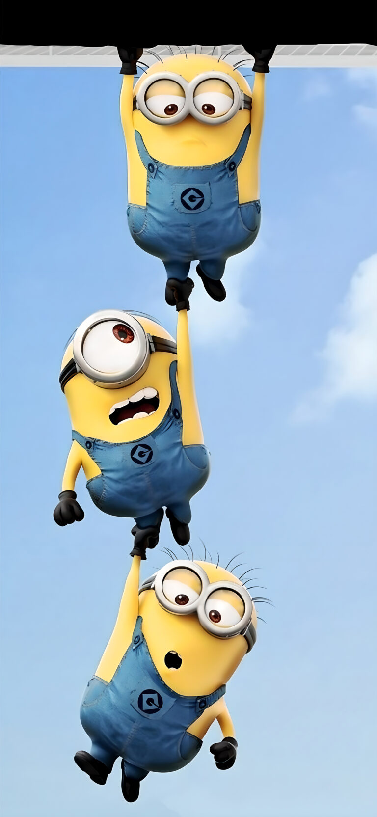 Default wallpaper of Minions | Fit the Dynamic Island