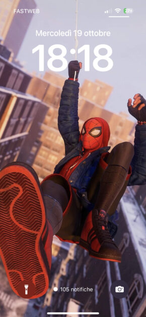 Flying Spiderman