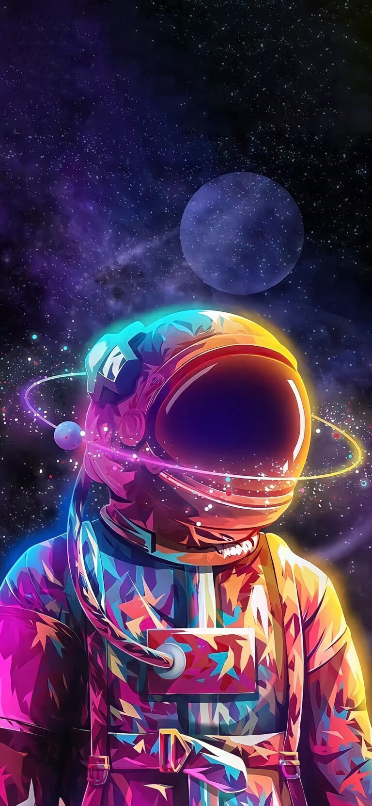 Default wallpaper of Astronaut