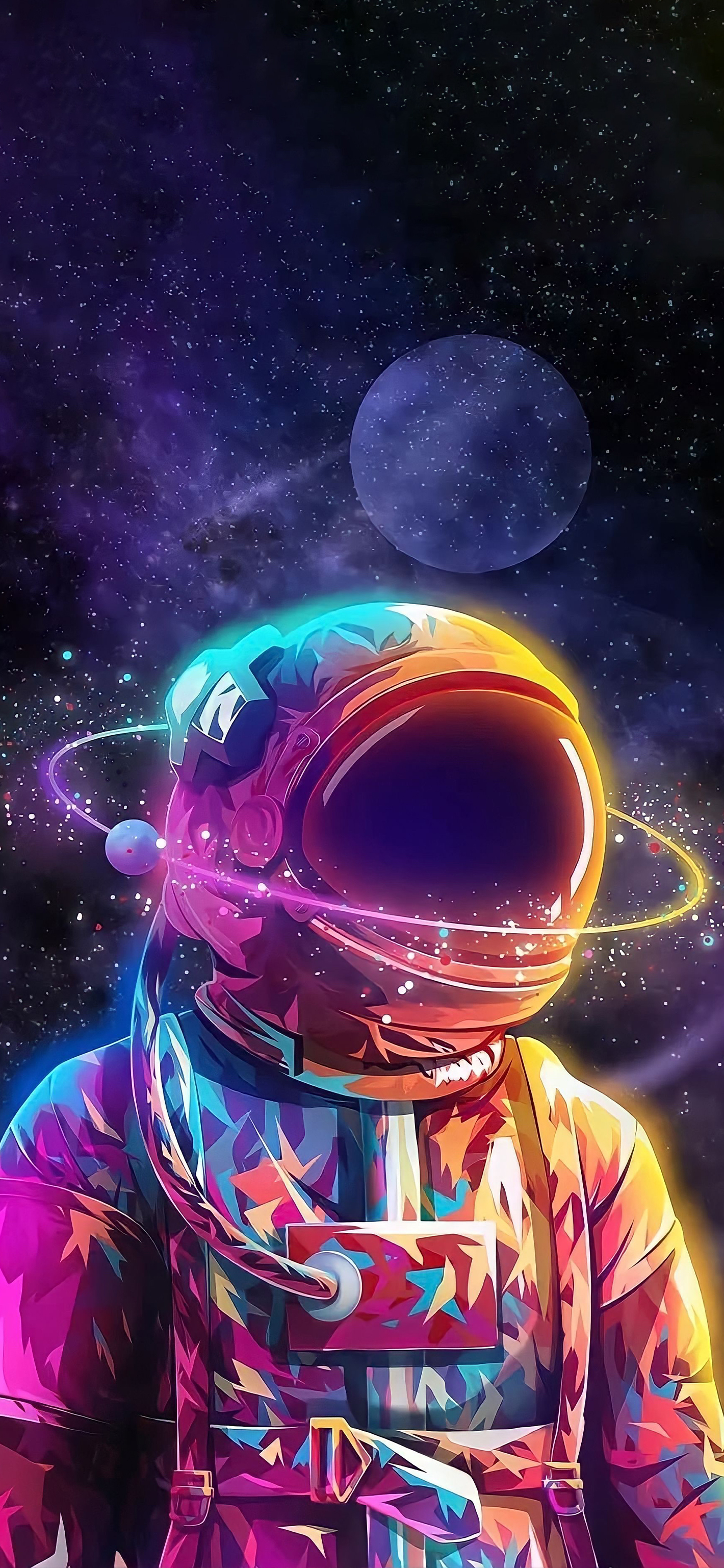 No escape astronaut graphic design colourful space HD phone wallpaper   Peakpx