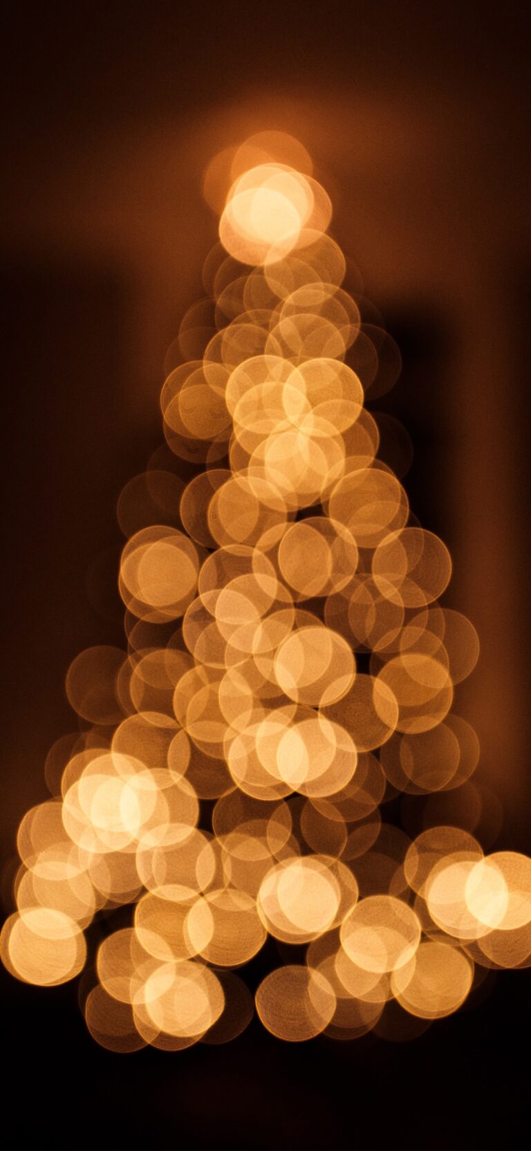 Default wallpaper of Christmas Tree Lights