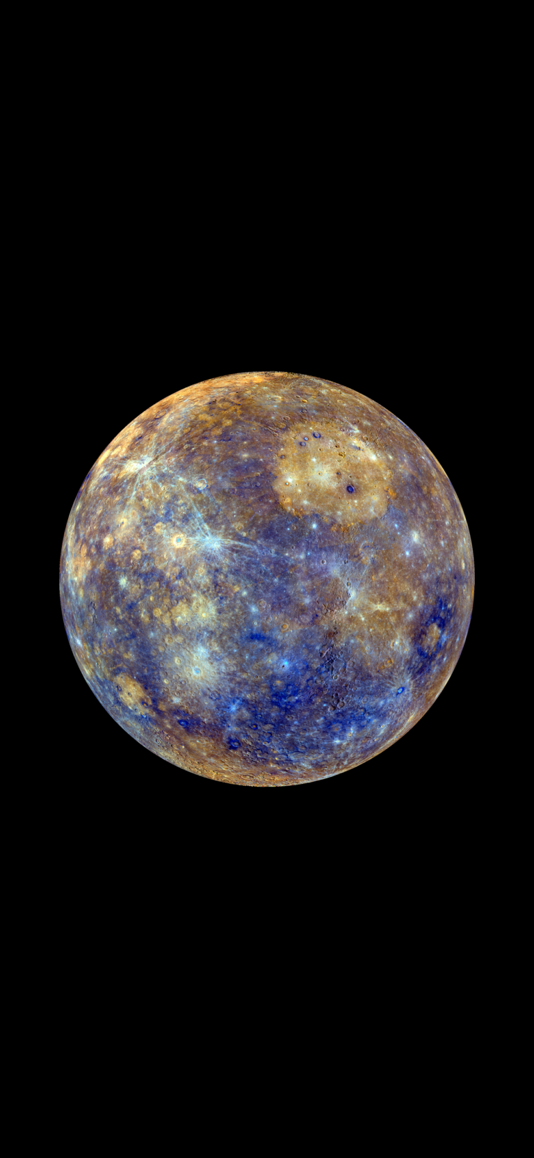 Default wallpaper of Mercury from NASA