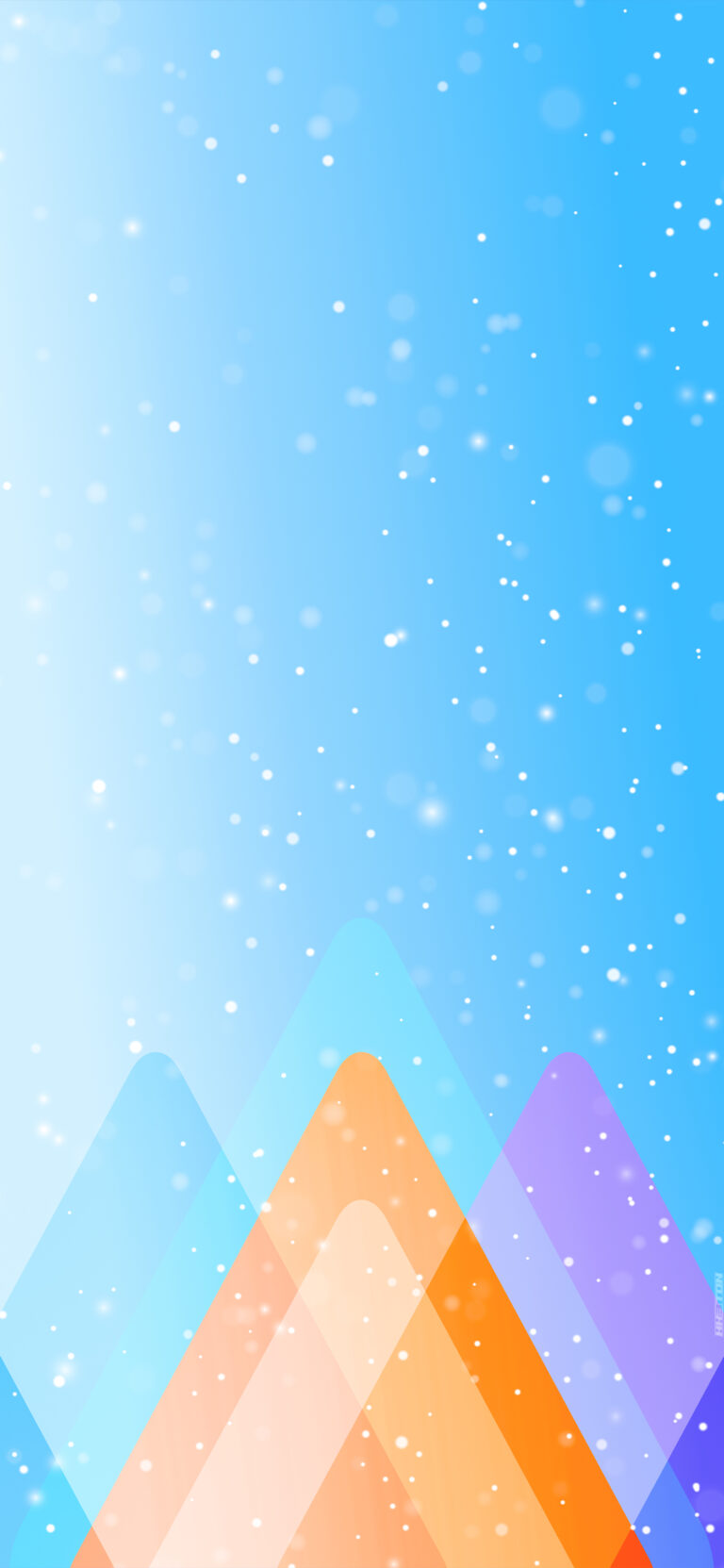 Default wallpaper of Abstract Christmas