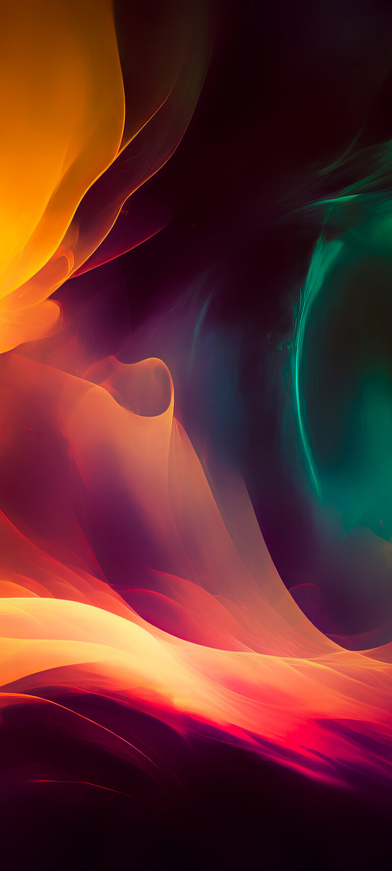 Default wallpaper of Curves and Colors