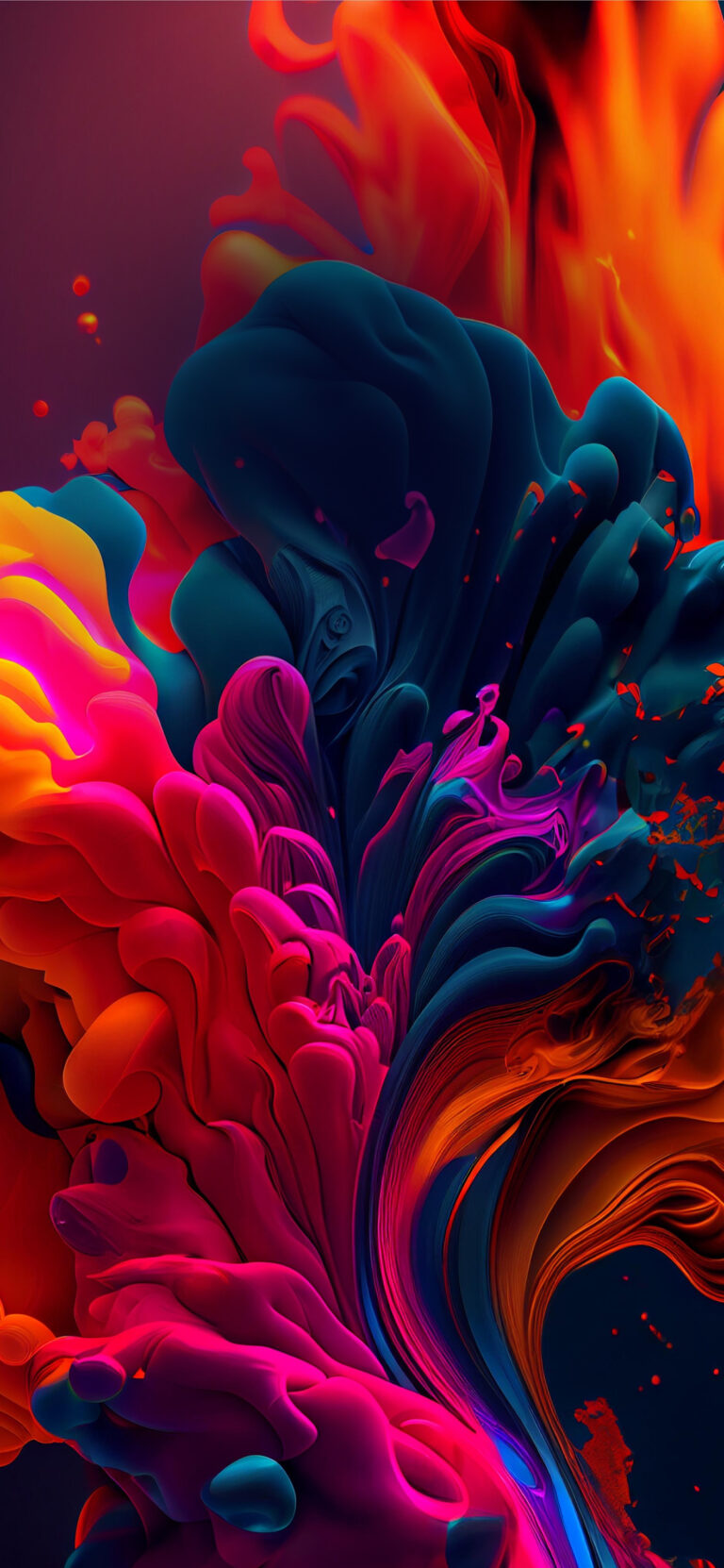 Default wallpaper of Abstract Explosion