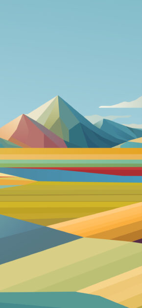 SALTERN STUDY 01 – Cubist Wallpaper 6K | Day
