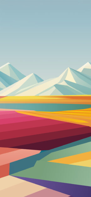 SALTERN STUDY 02 – Cubist Wallpaper 6K | Day