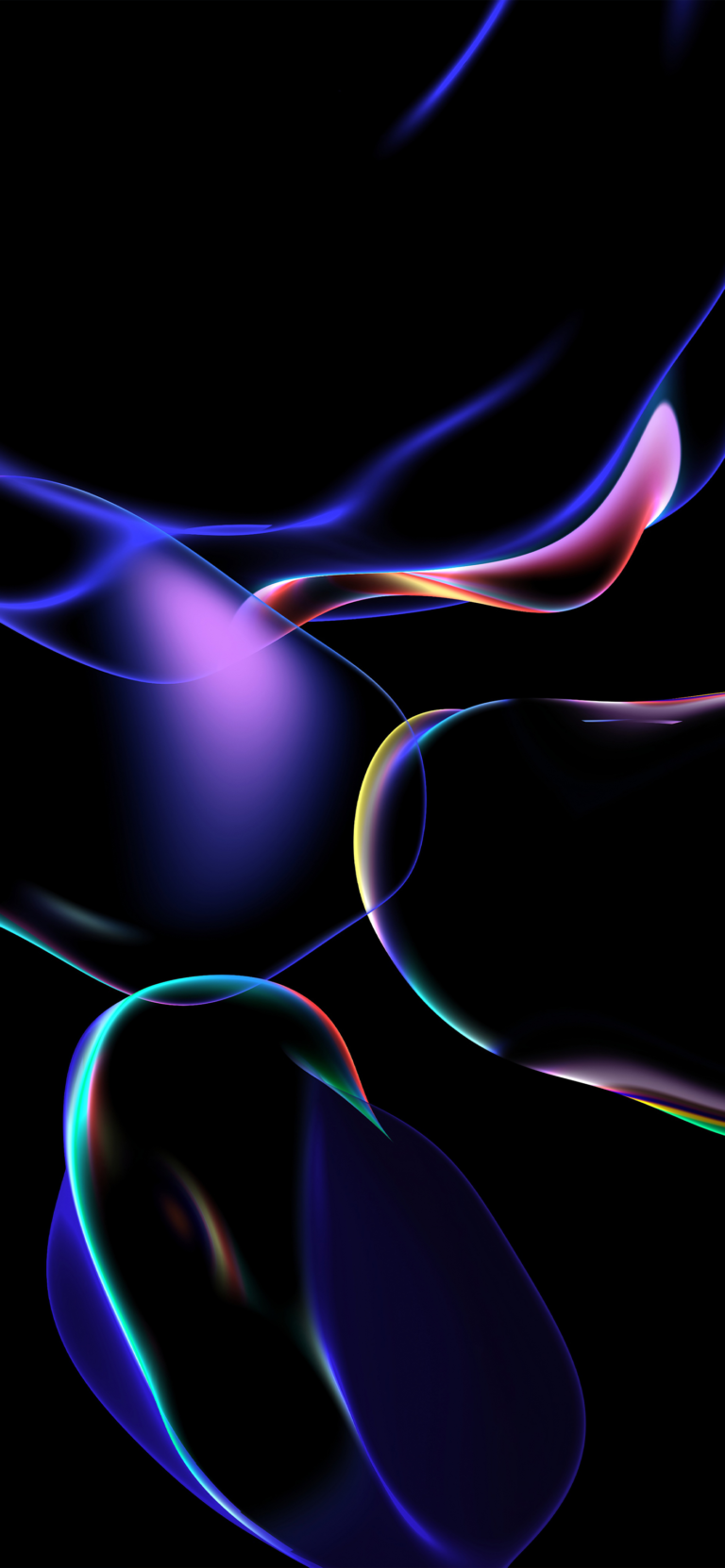 Default wallpaper of Soap Bubbles