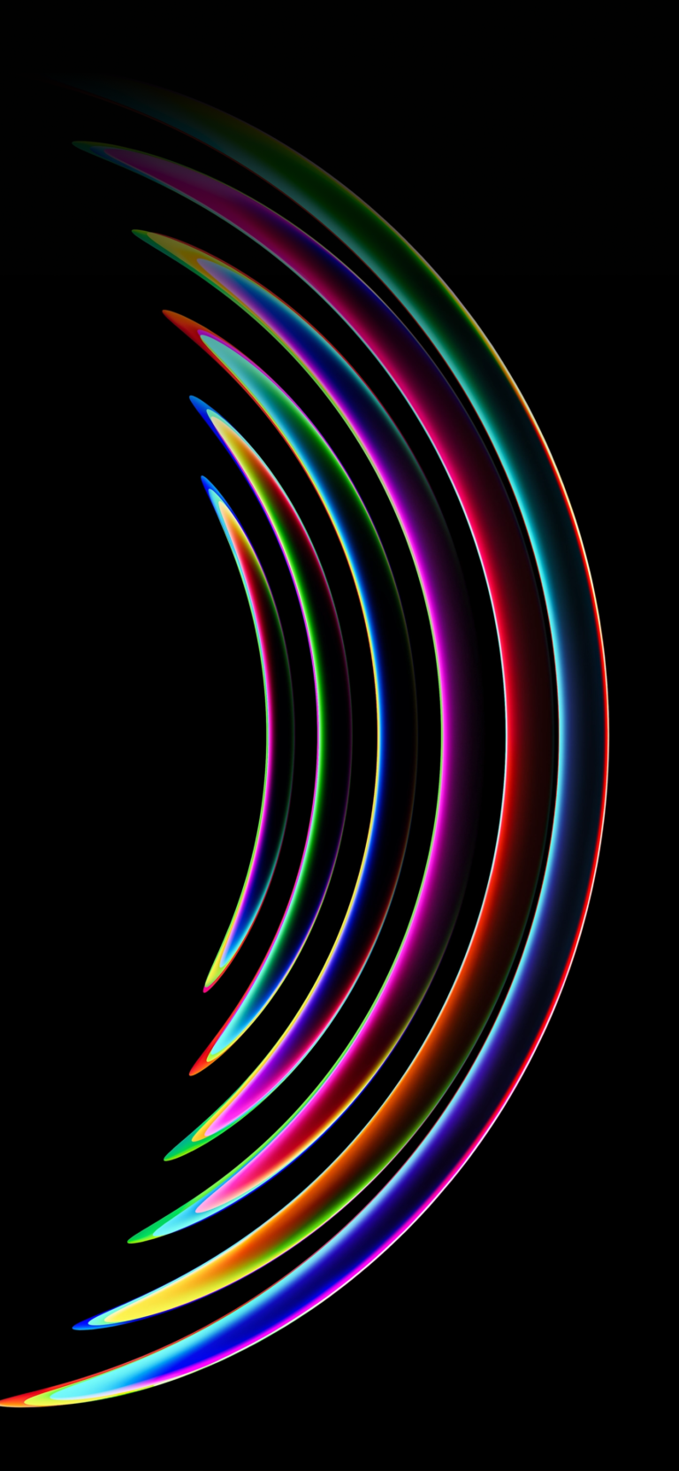 Default wallpaper of Apple WWDC23 – Rainbow