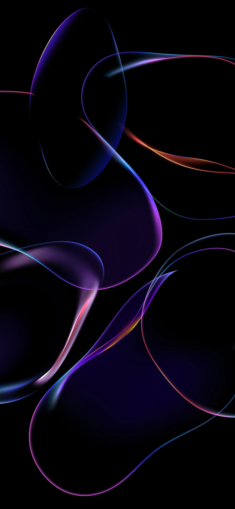 Default wallpaper of Bubbles, inspired by WWDC23 Wallpaper