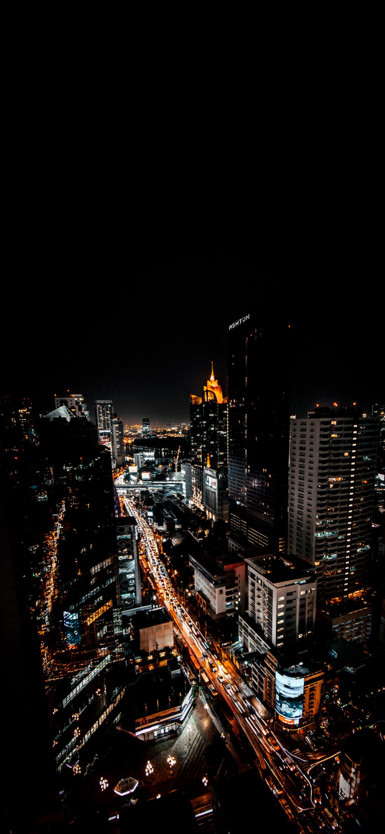 Default wallpaper of Bangkok 4K | City Lights