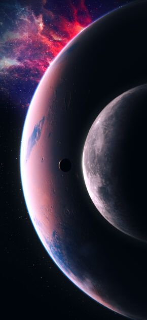 Planets – Tecno Camon 19 Stock Wallpaper