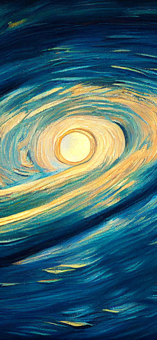 Sfondo macOS Mountain Lion in Van Gogh’s style