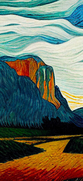 macOS El Capitan in Van Gogh’s style