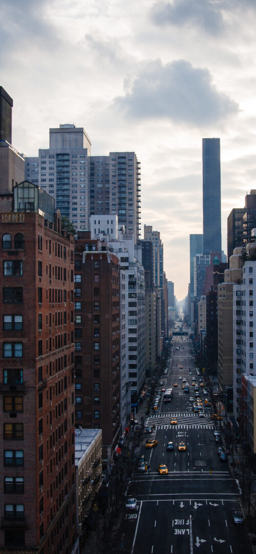 New York Street Depth Effect Wallpapers Central