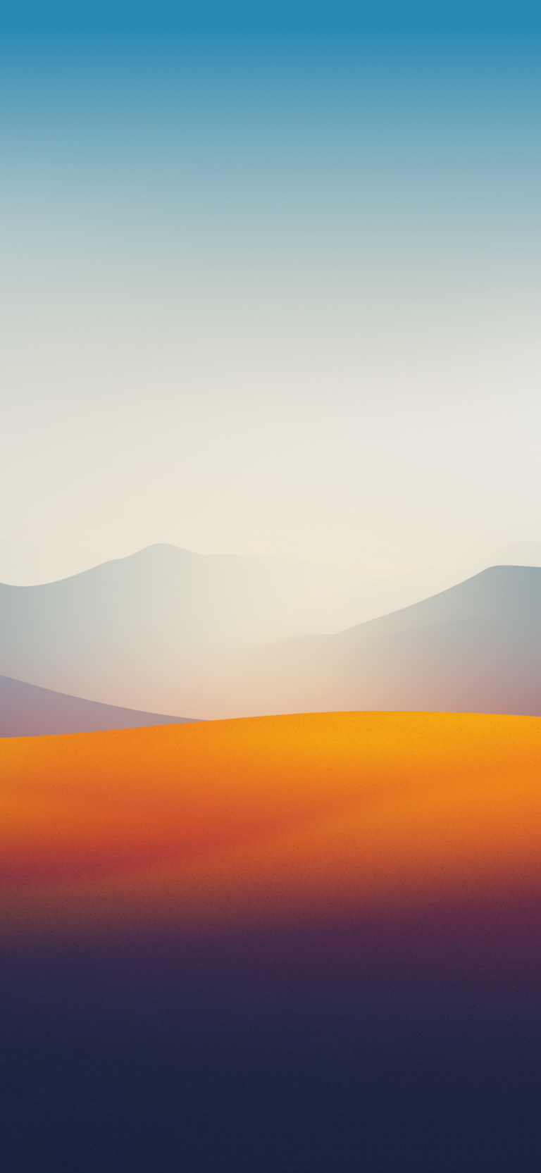 Default wallpaper of macOS X Rancho Cucamonga (without Tree)