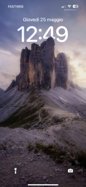 Blue Tre Cime | Depth Effect