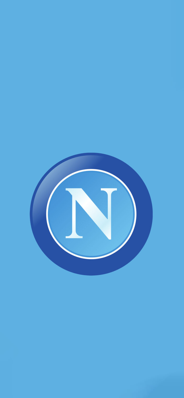 Default wallpaper of Napoli Calcio, Logo Wallpaper – Campione d’Italia – 3 Scudetto