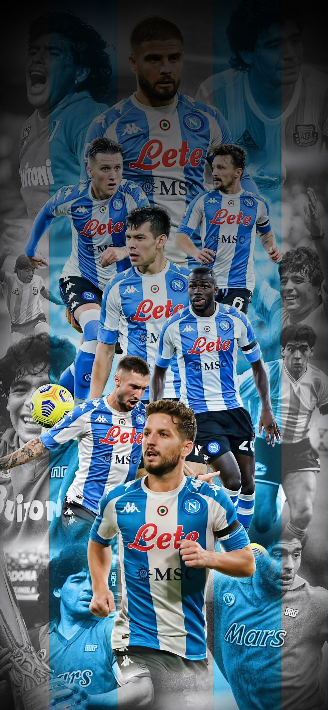 Napoli Calcio - Formazione 2021-2022 - Wallpapers Central