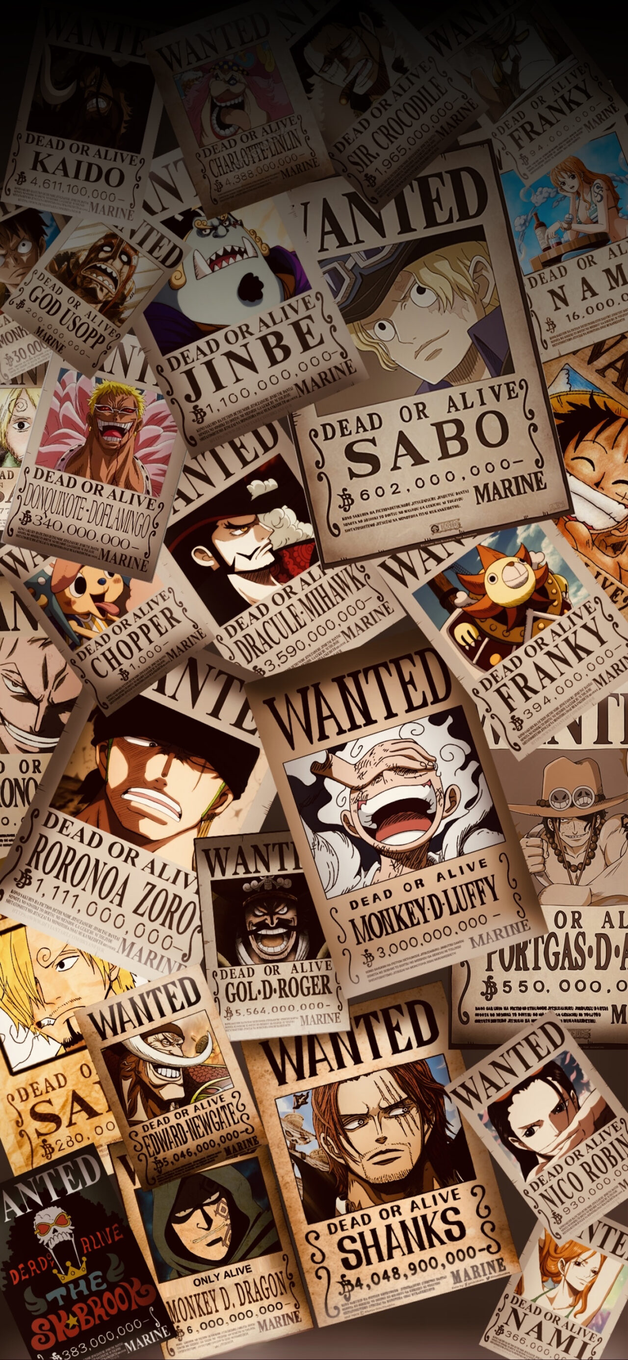 Immerse Yourself in the Epic World of One Piece with HD Phone Wallpaper