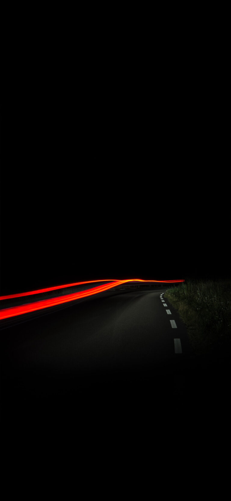 Default wallpaper of Dark Road