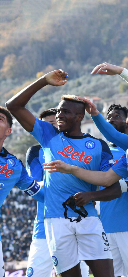 Osimhen - Napoli Wallpaper | Free Depth Effect