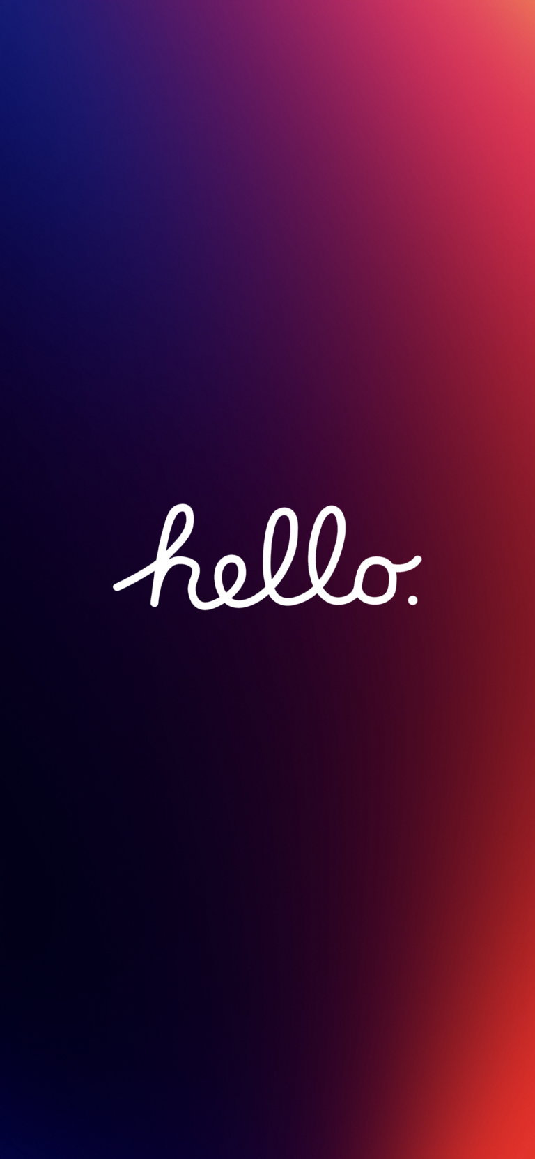 Default wallpaper of Mystere Red – Hello by iBidule