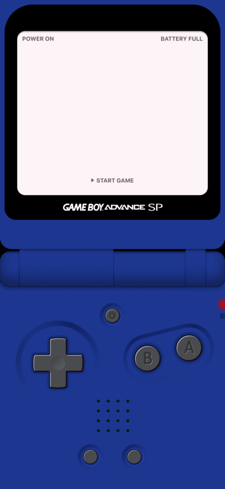 GameBoy Wallpaper iPhone | GBA Blue - Wallpapers Central