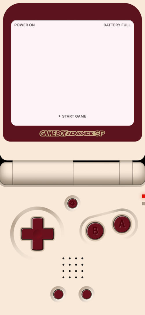 GameBoy Wallpaper iPhone | GBA Famicom Edition