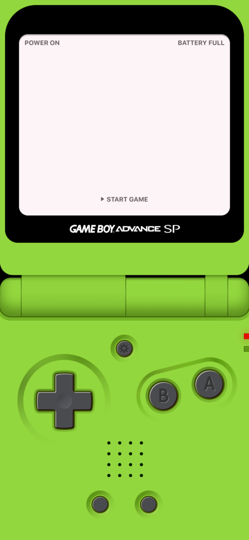 GameBoy Wallpaper iPhone | GBA Green