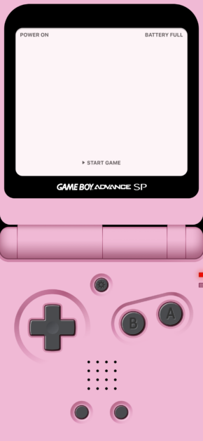 GameBoy Wallpaper iPhone | GBA Pink