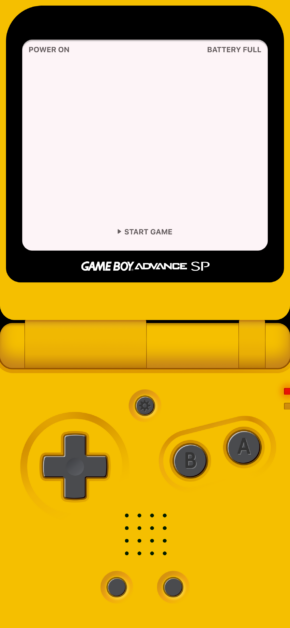GameBoy Wallpaper iPhone | GBA Yellow