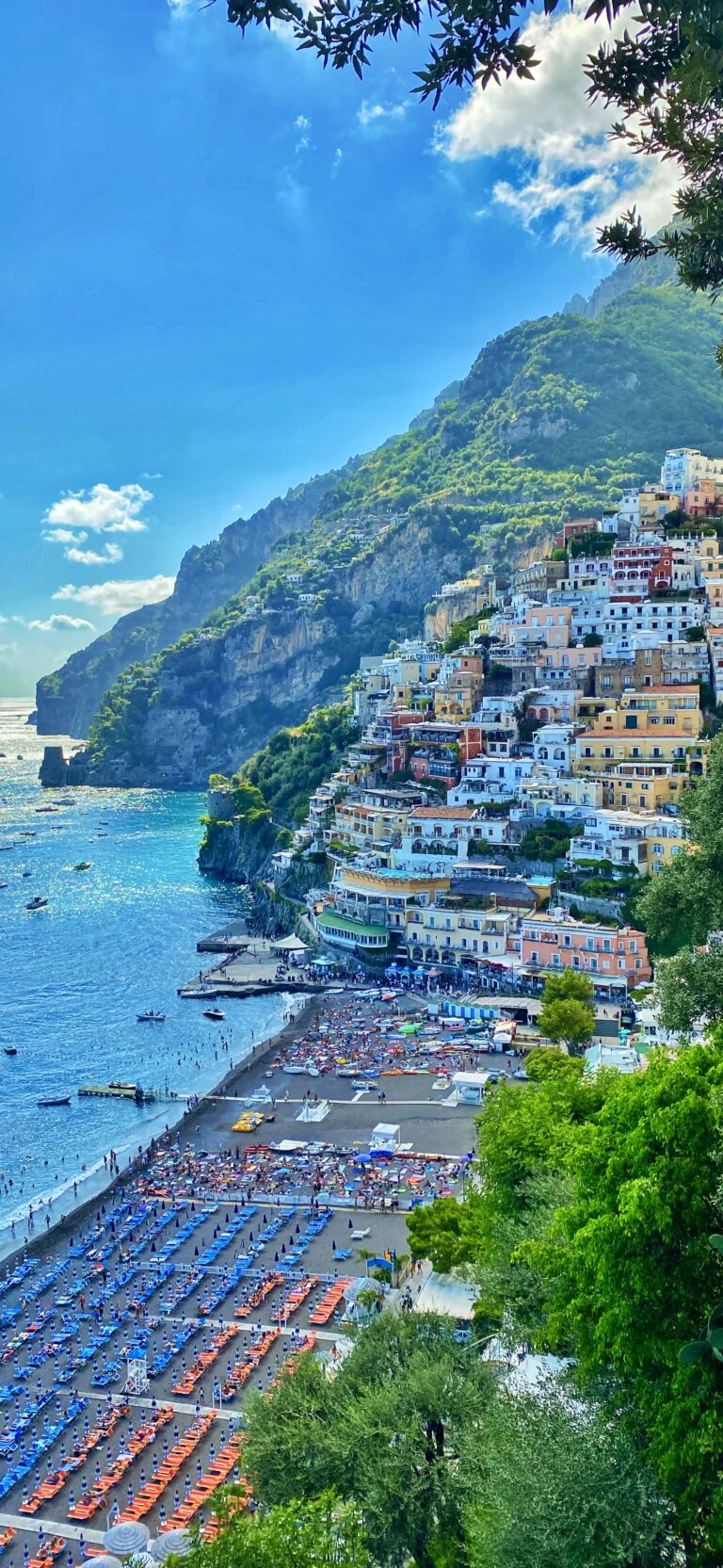 Default wallpaper of Positano