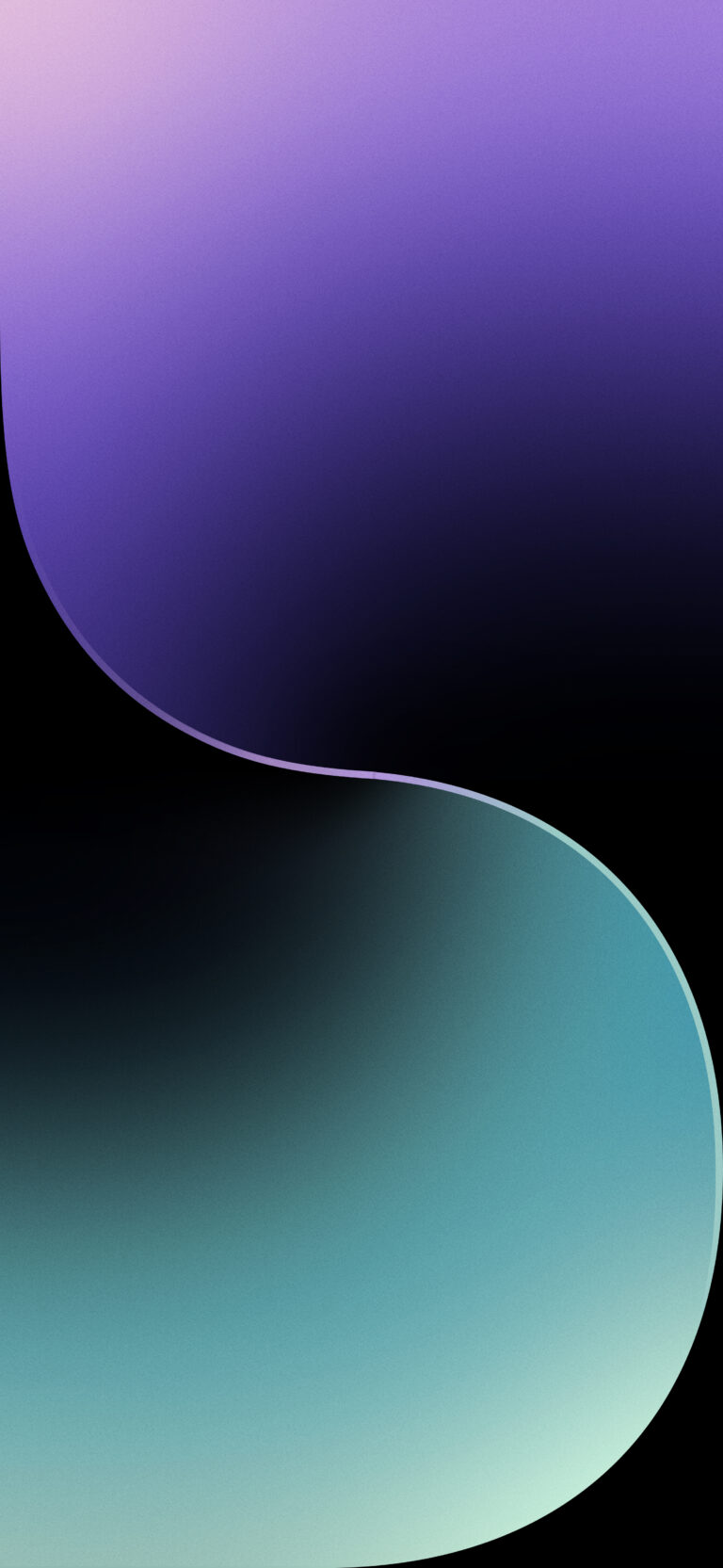 Default wallpaper of iPhone 15 Pro (Concept wallpaper) – Space Black