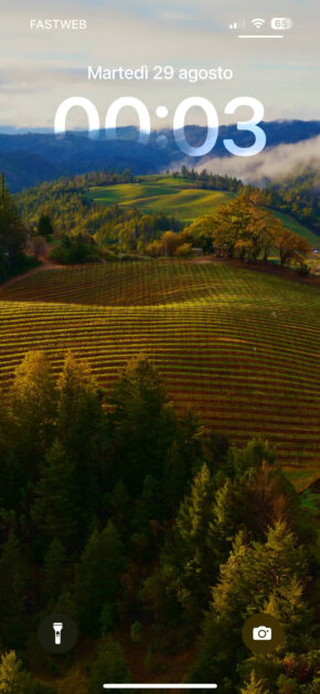 macOS Sonoma Horizon – Official Stock Wallpaper | Depth Effect