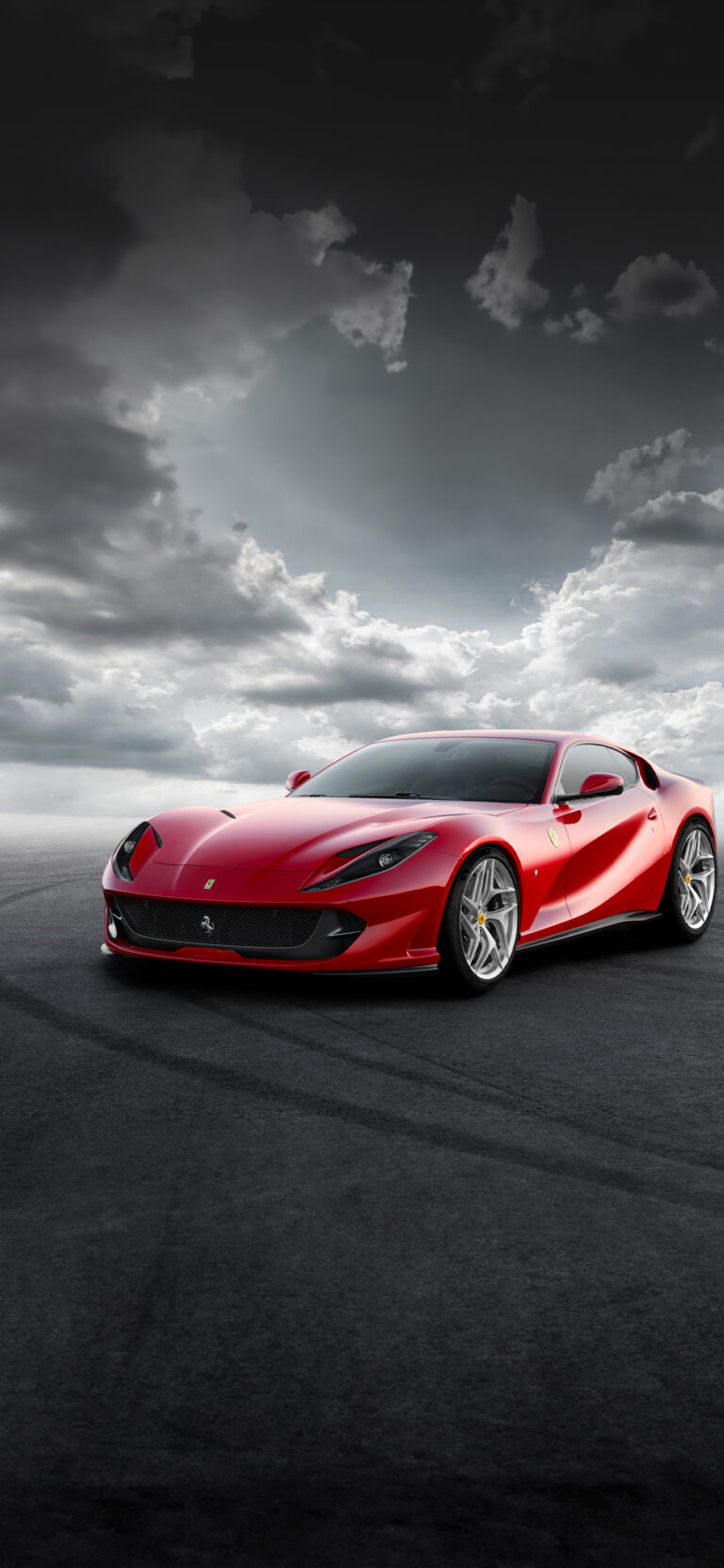 Default wallpaper of Ferrari 812 Super Car