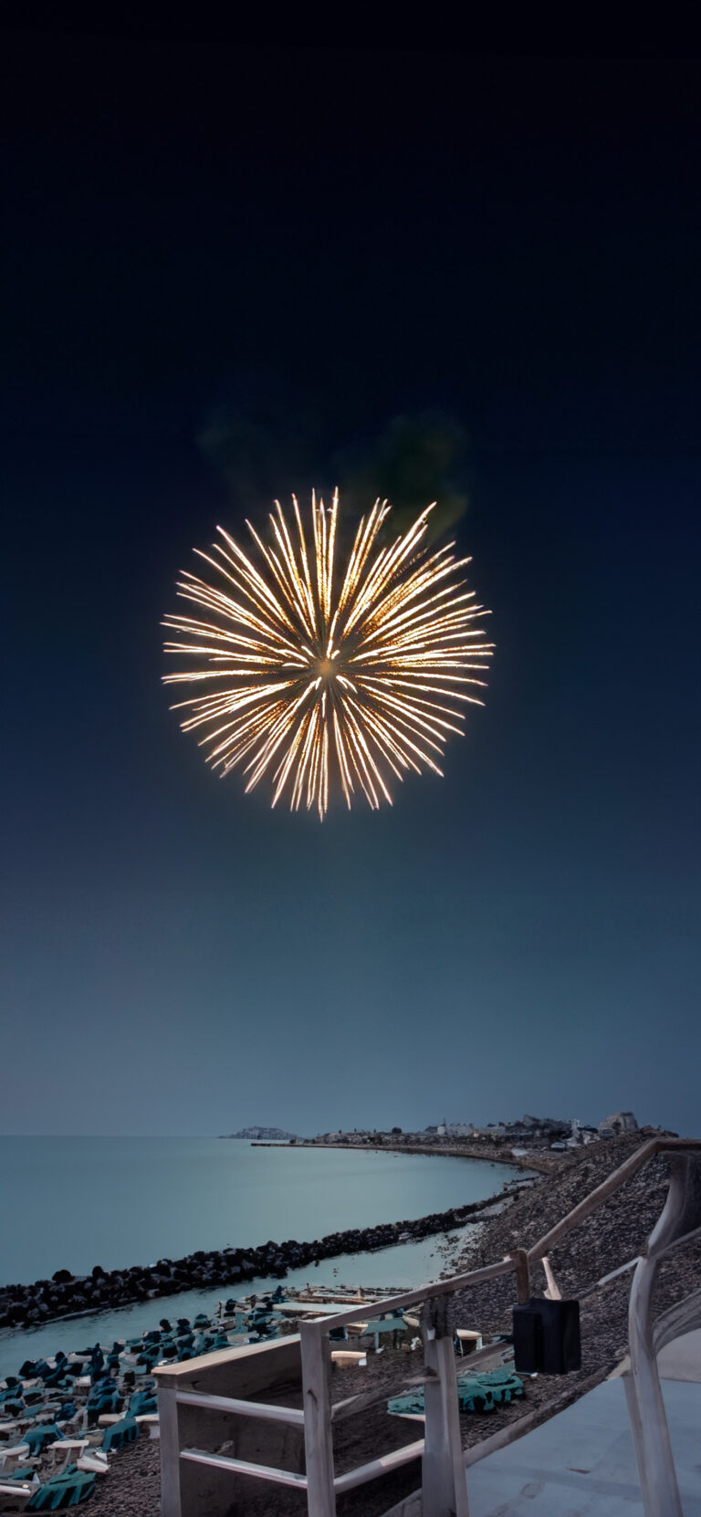 Default wallpaper of Fireworks in Naples, Italy | Around the World