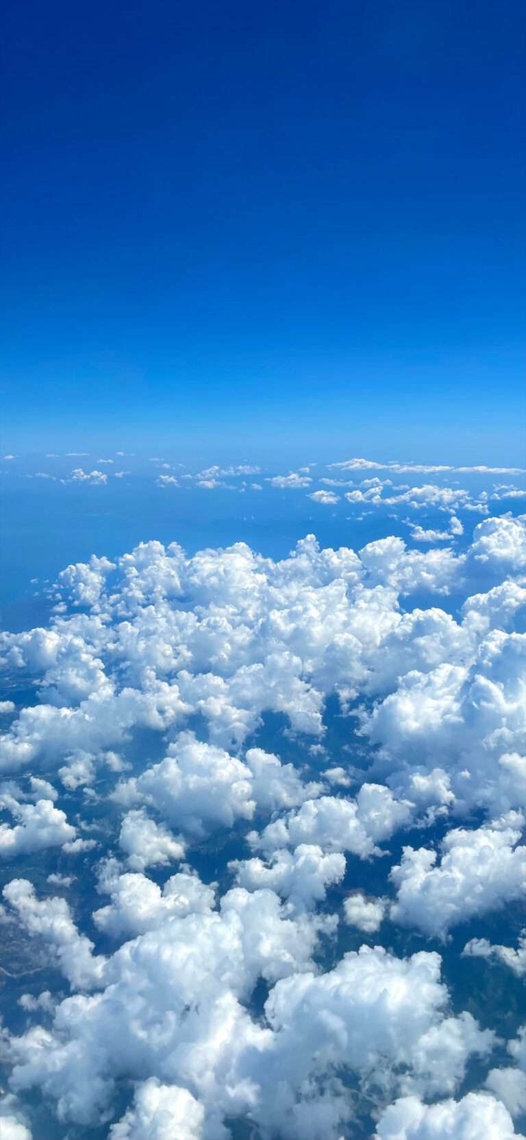 Default wallpaper of Clouds