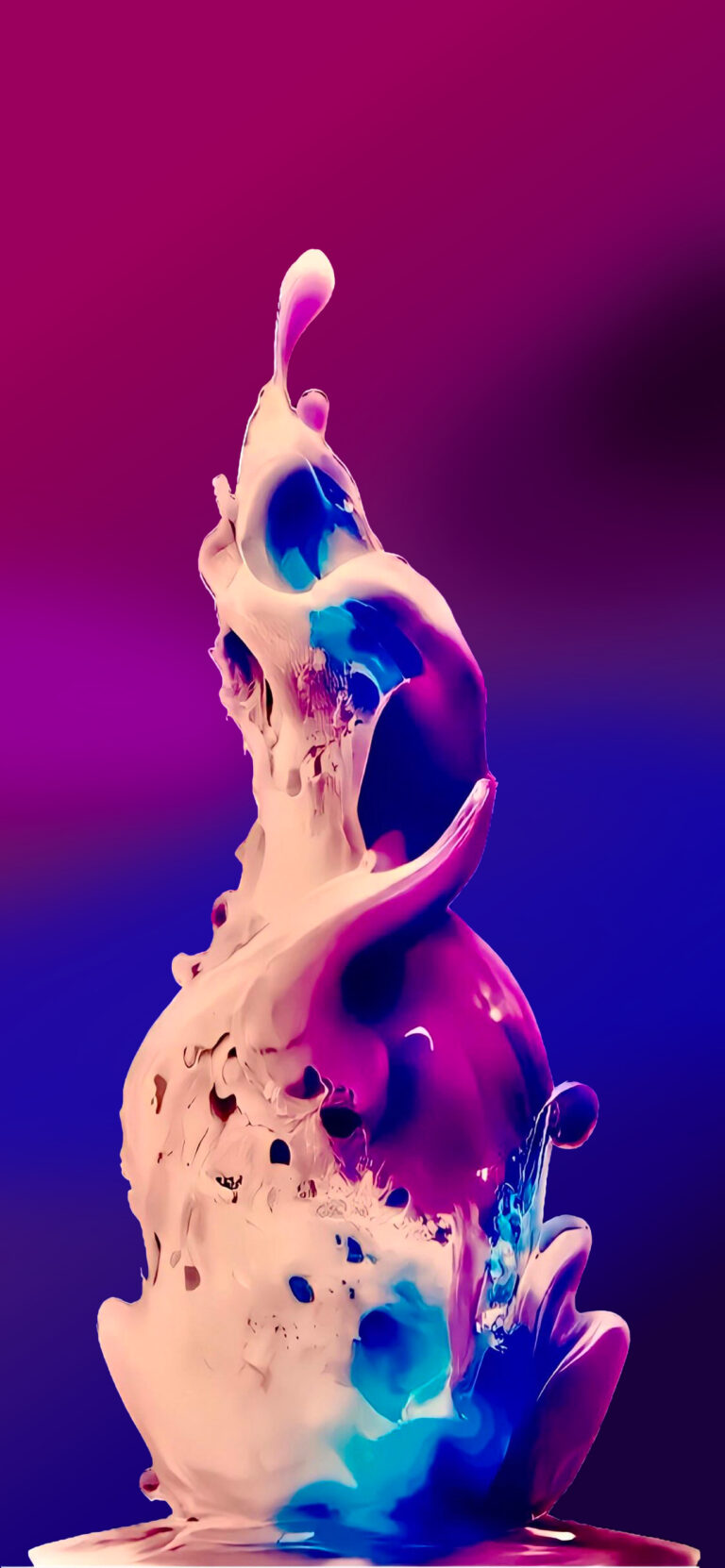 Default wallpaper of Purple Drop