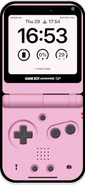 GameBoy Wallpaper iPhone | GBA Pink