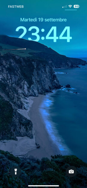 Coastline Night View | Depth Effect