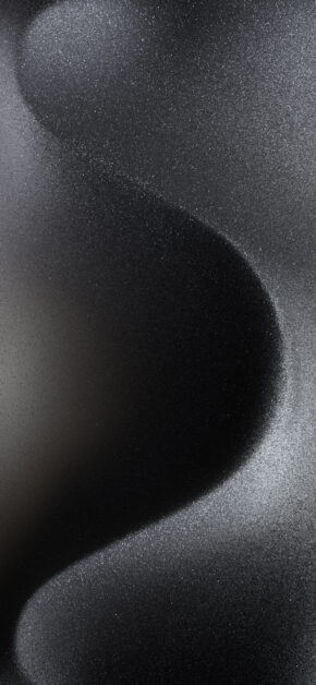 iPhone 15 Pro – Official Stock Wallpaper – Dark Mode | Black Titanium