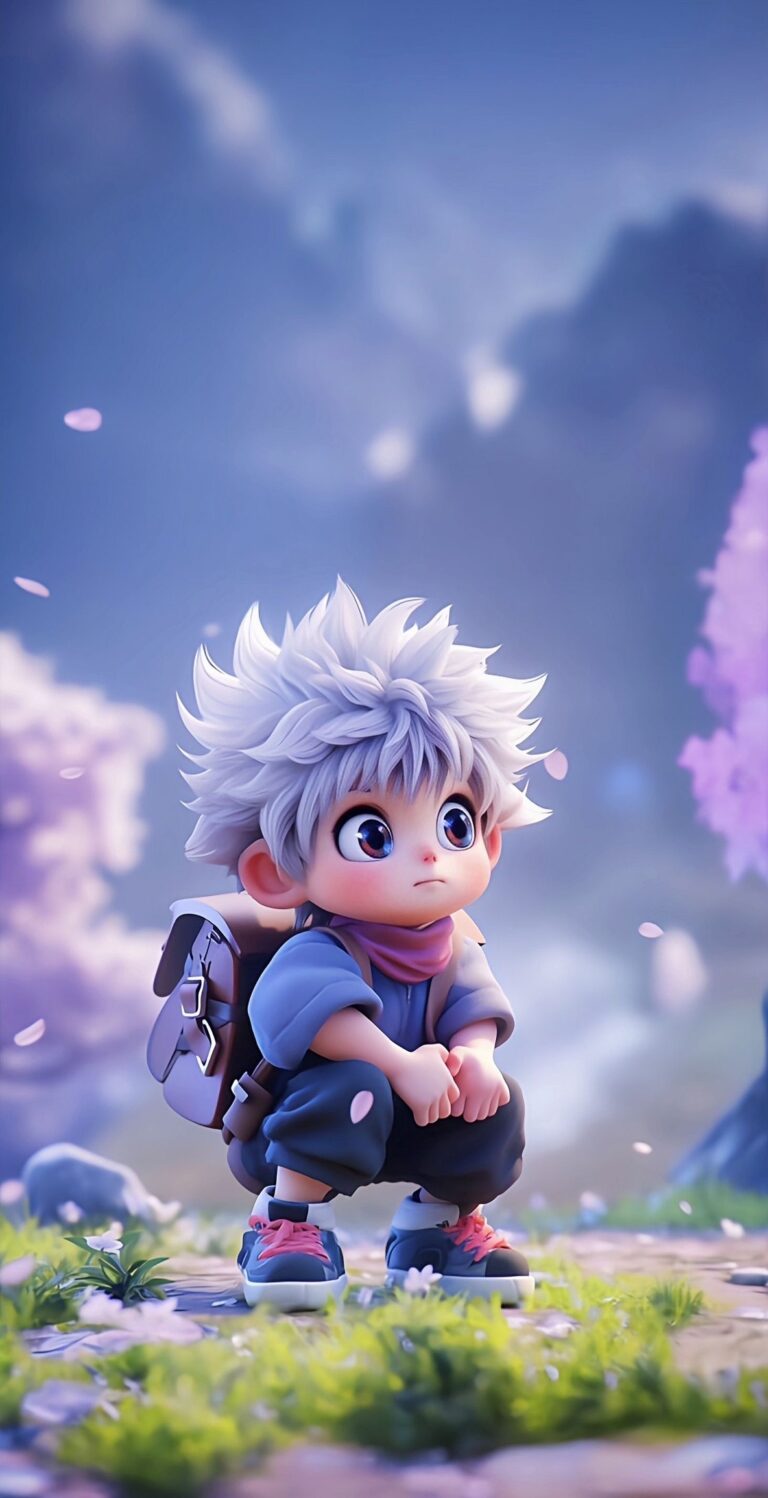 Default wallpaper of Killua Zoldick | BabyToons