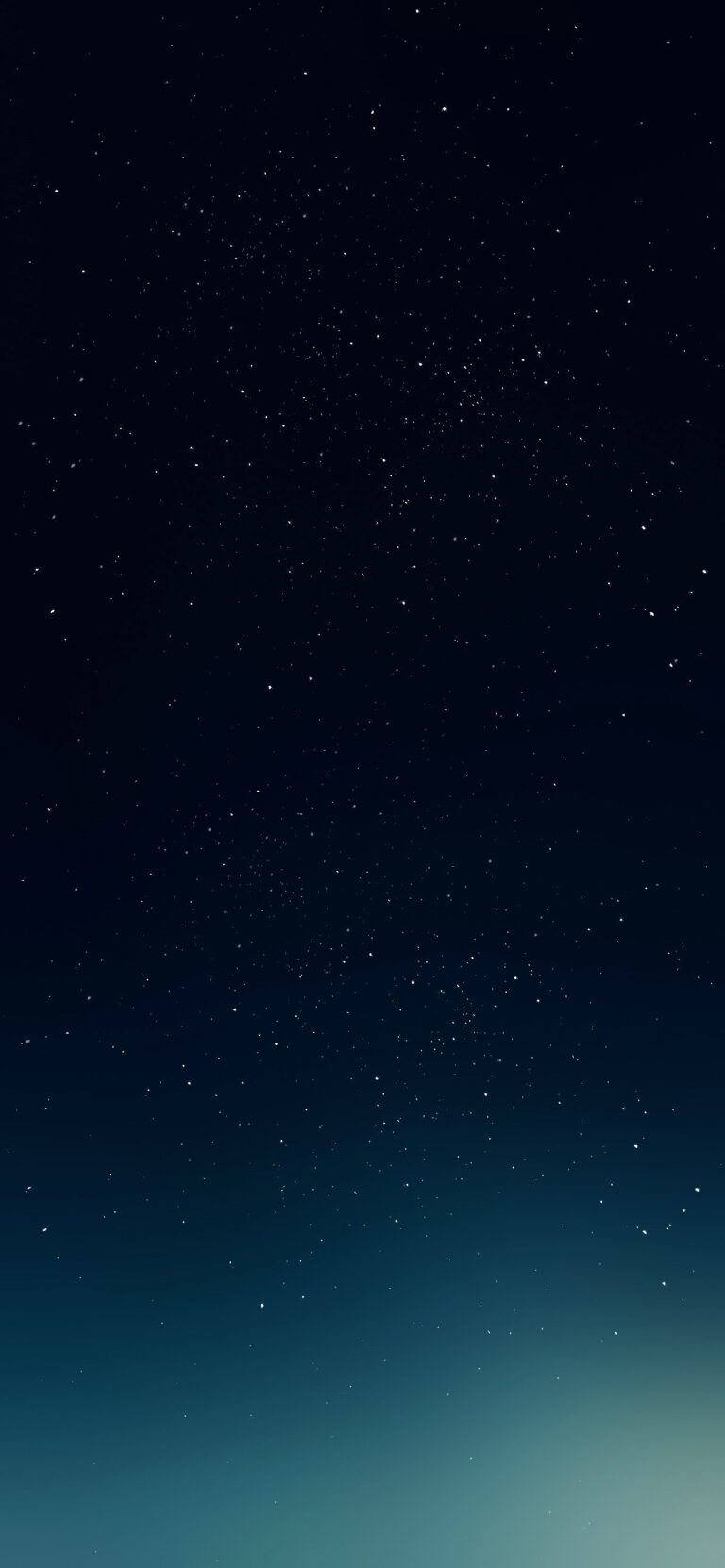 Default wallpaper of Winter Sky