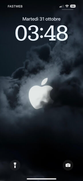 Apple Logo in Scary Fast Event
