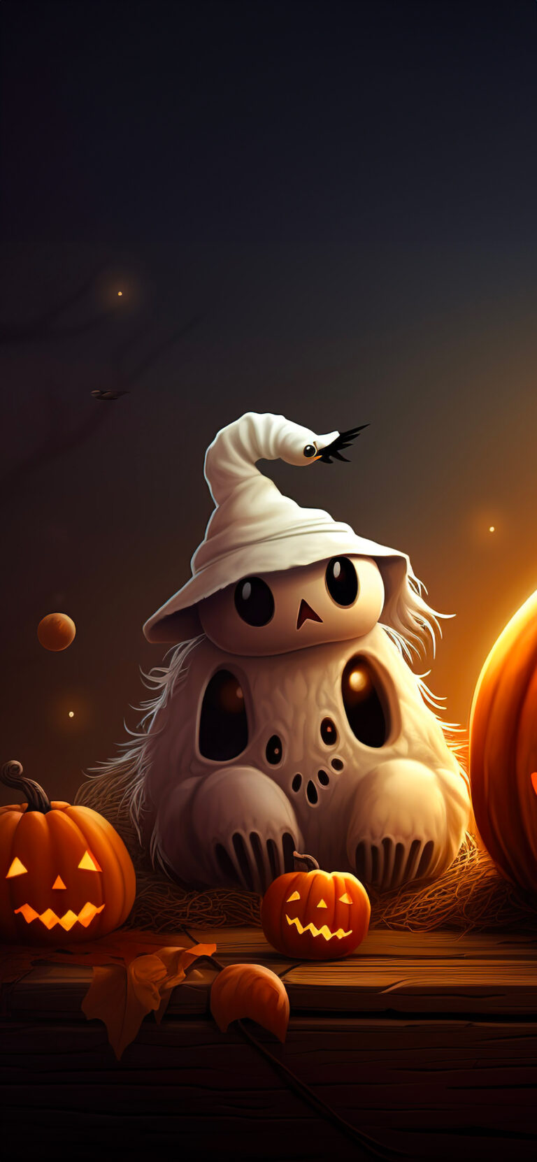 Default wallpaper of Halloween Monster