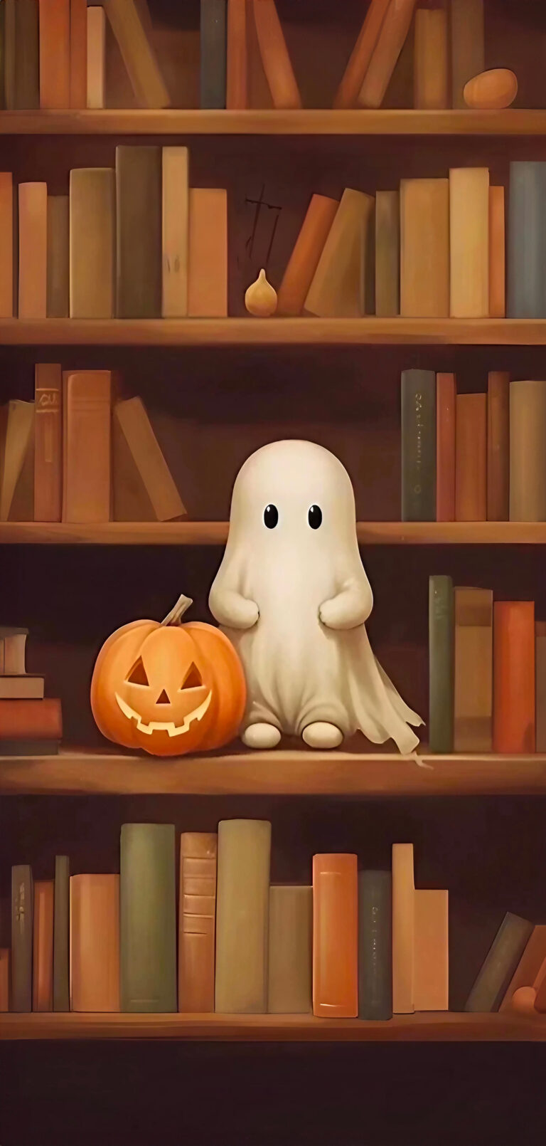 Default wallpaper of Scary Library | Halloween