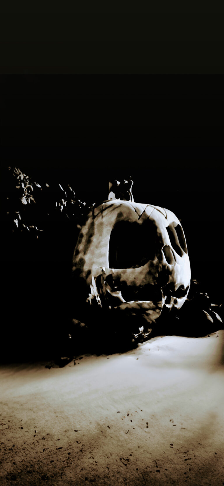 Default wallpaper of Spooky Pumpkin