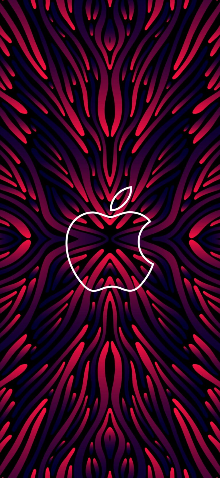 Default wallpaper of Apple Logo Vibes